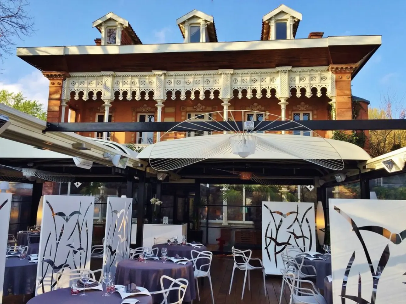 Au Pois Gourmand restaurant terrasse gastronomique — photo 4