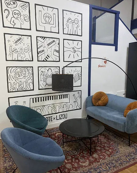 Le Papillon Bleu Room Réunion Lyon — photo 4